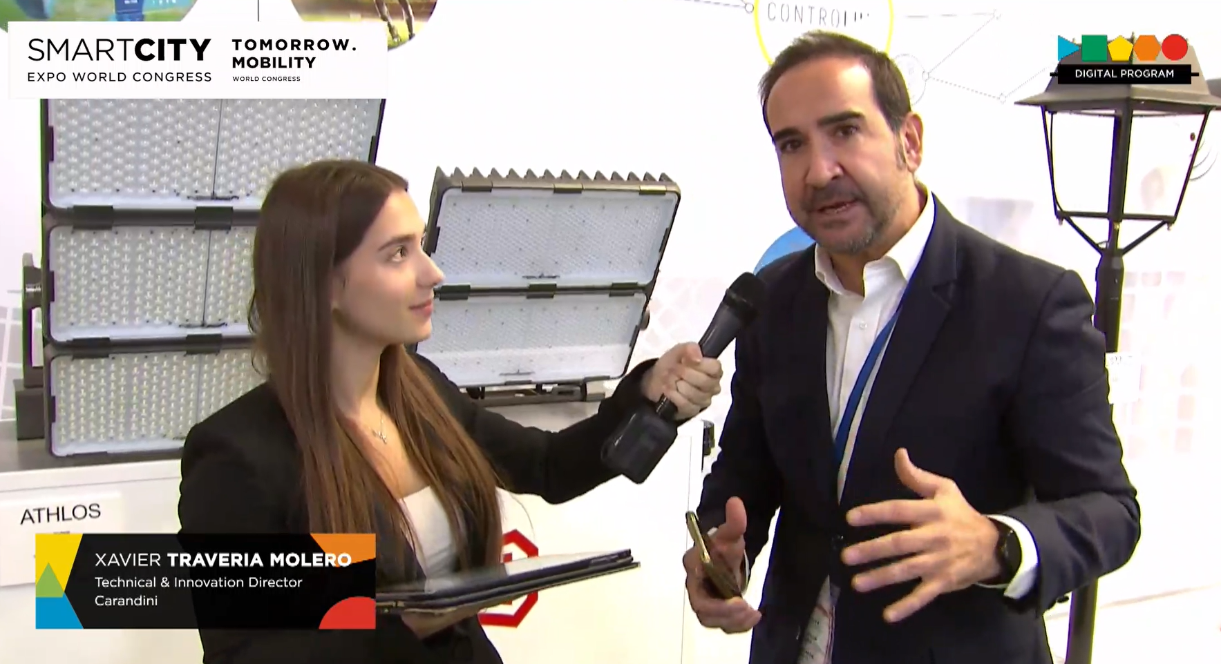 Xavier Traveria, Carandini: Lighting is a patrimony