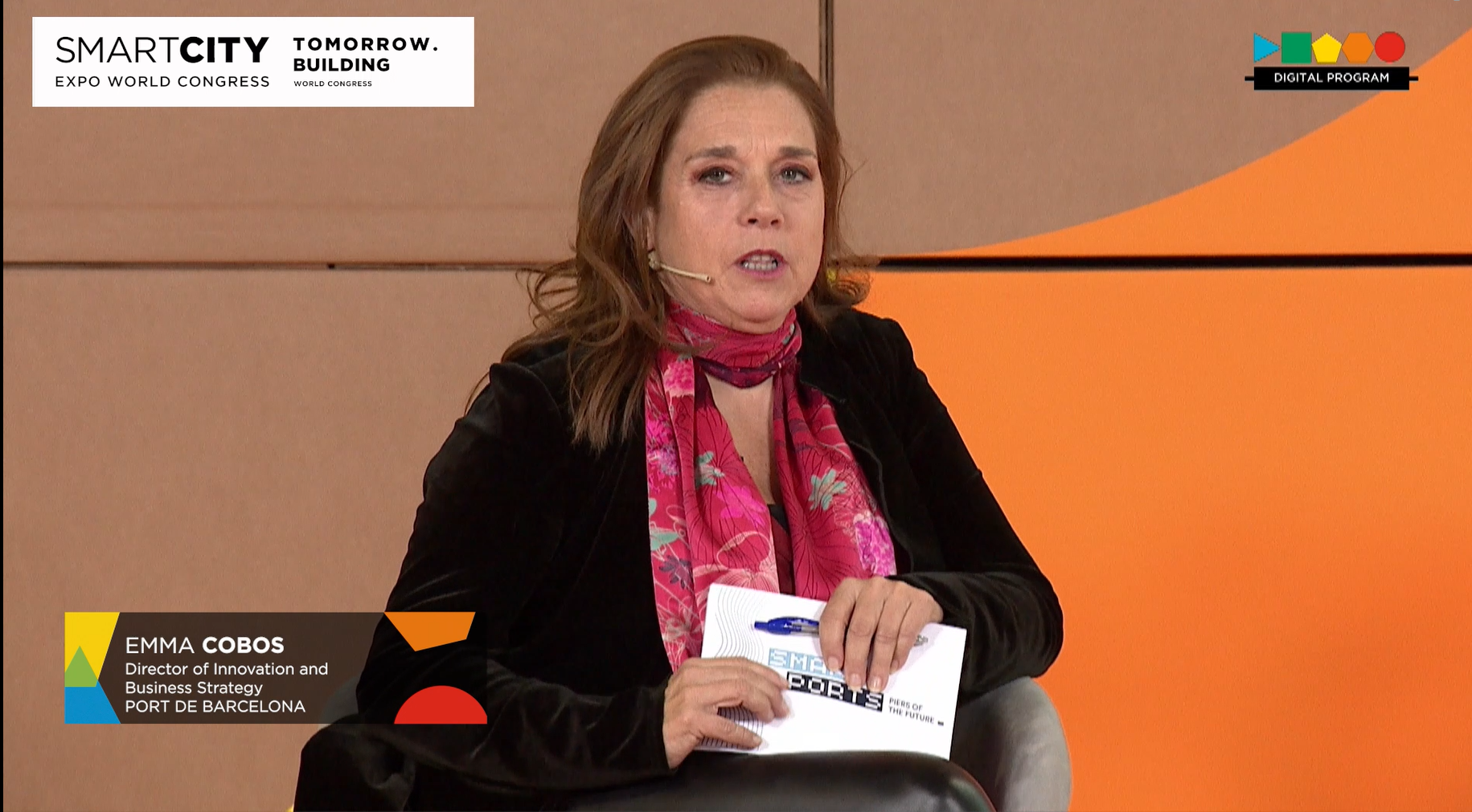 Emma Cobos, Port of Barcelona: How should the port of the future be? Emma Cobos, Port of Barcelona: How should the port of the future be?