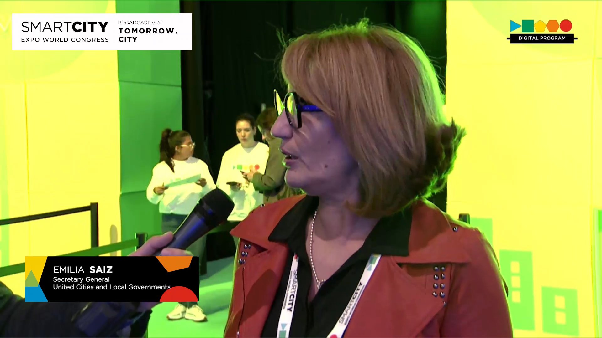 UCLG: Emilia Saiz, Secretary General of United Cities and Local Governments