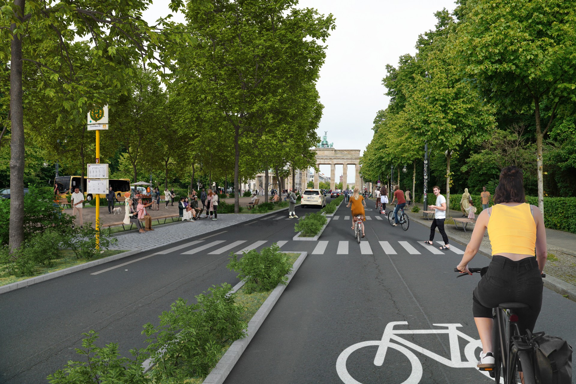 Berlin citizens propose the largest car-free area in the world Berlin citizens propose the largest car-free area in the world