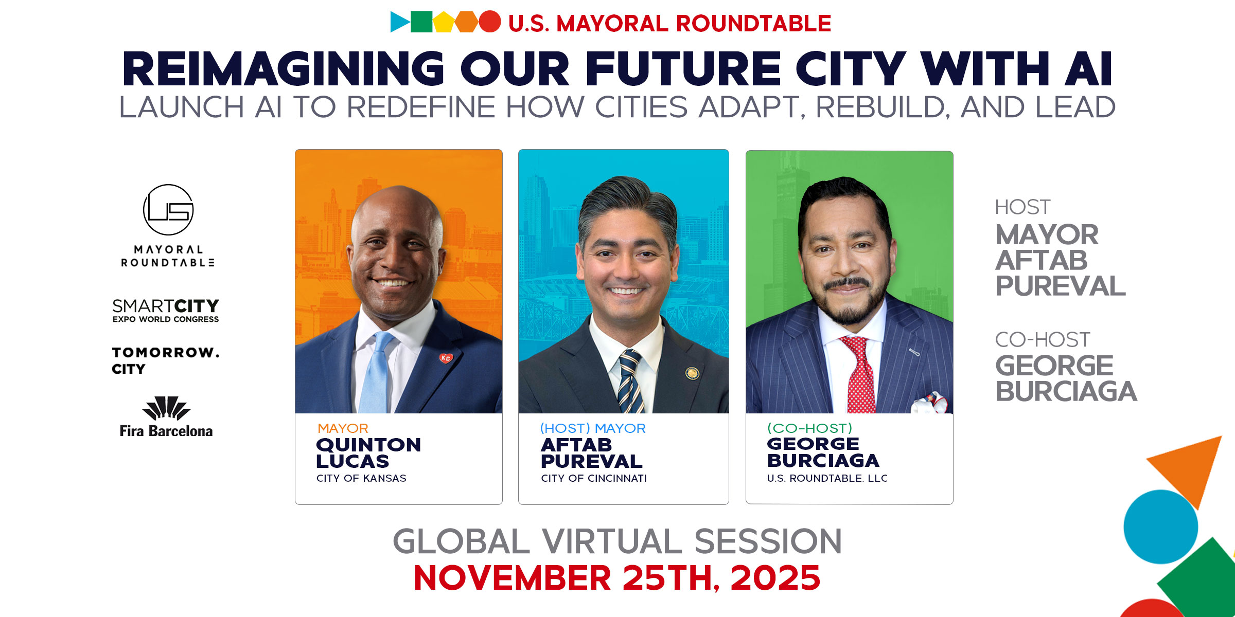 U.S. MAYORAL ROUNDTABLE #12 | The U.S. Roundtable | Reimagining Our Future City with AI