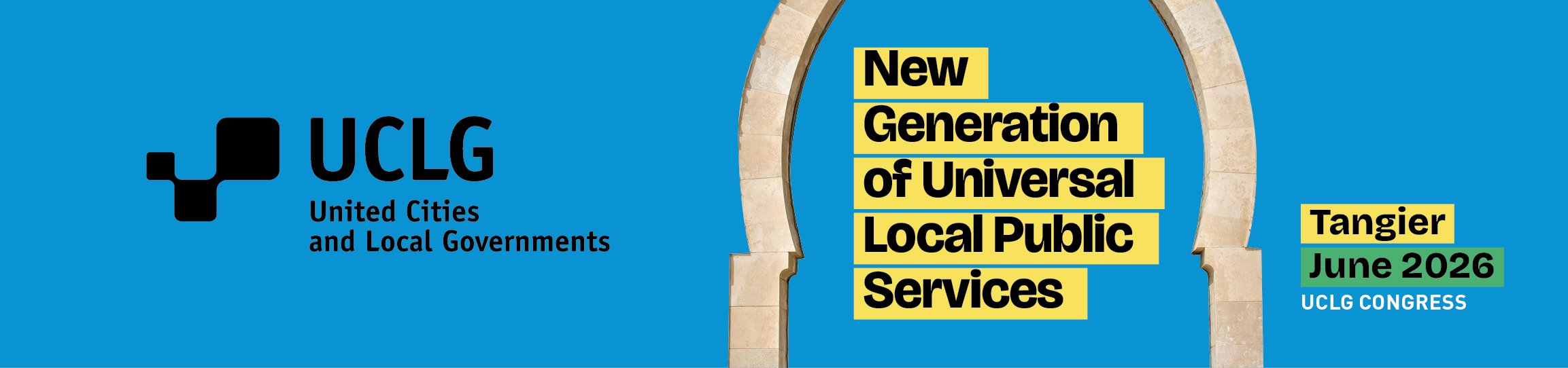 UCLG is the largest network of local and regional governments, representing 70% of the population