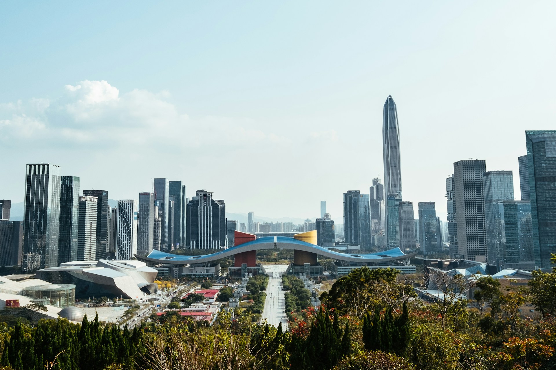 futuristic cities