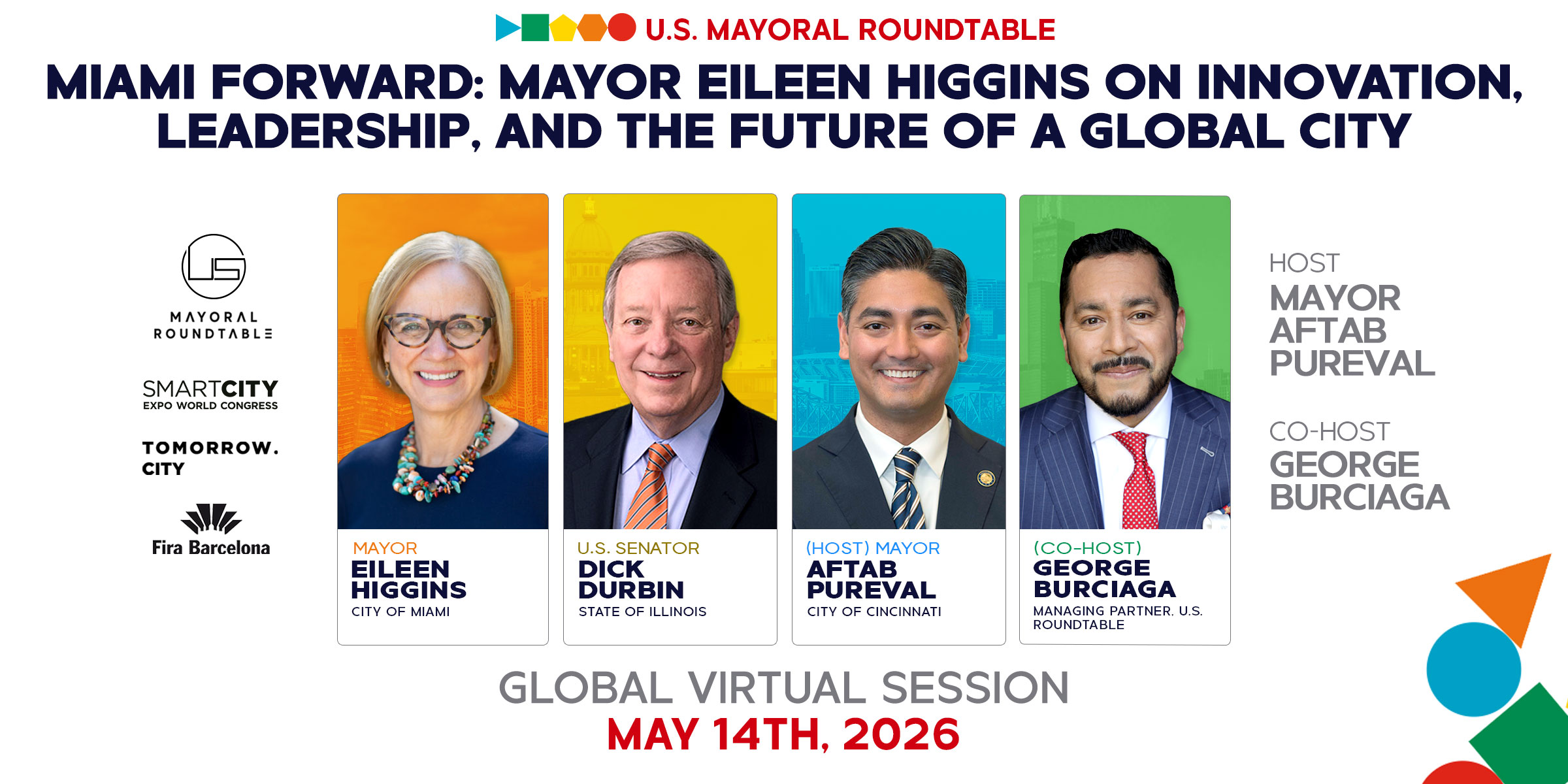 U.S. MAYORAL ROUNDTABLE #13 | Miami Forward: Mayor Eileen Higgins on Innovation, Leadership, and the Future of a Global City