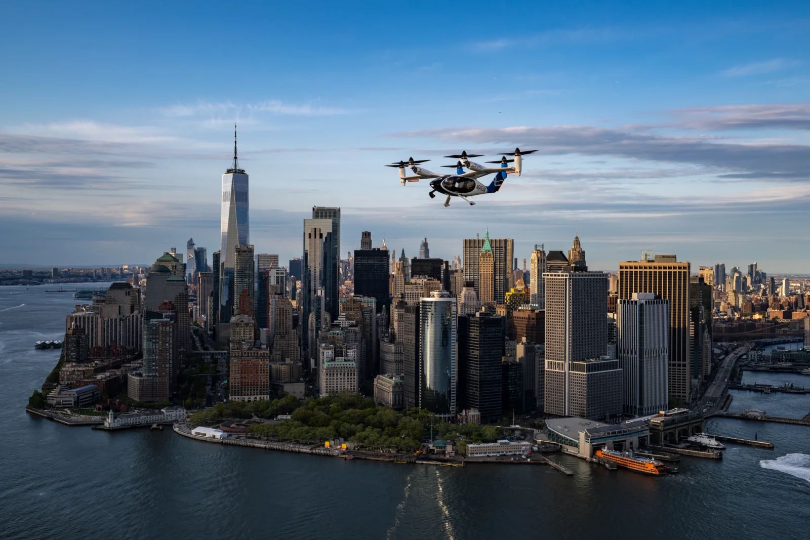 Taxi aéreo eléctrico desde JFK a Manhattan: ¿es este el futuro del transporte en la ciudad de Nueva York?