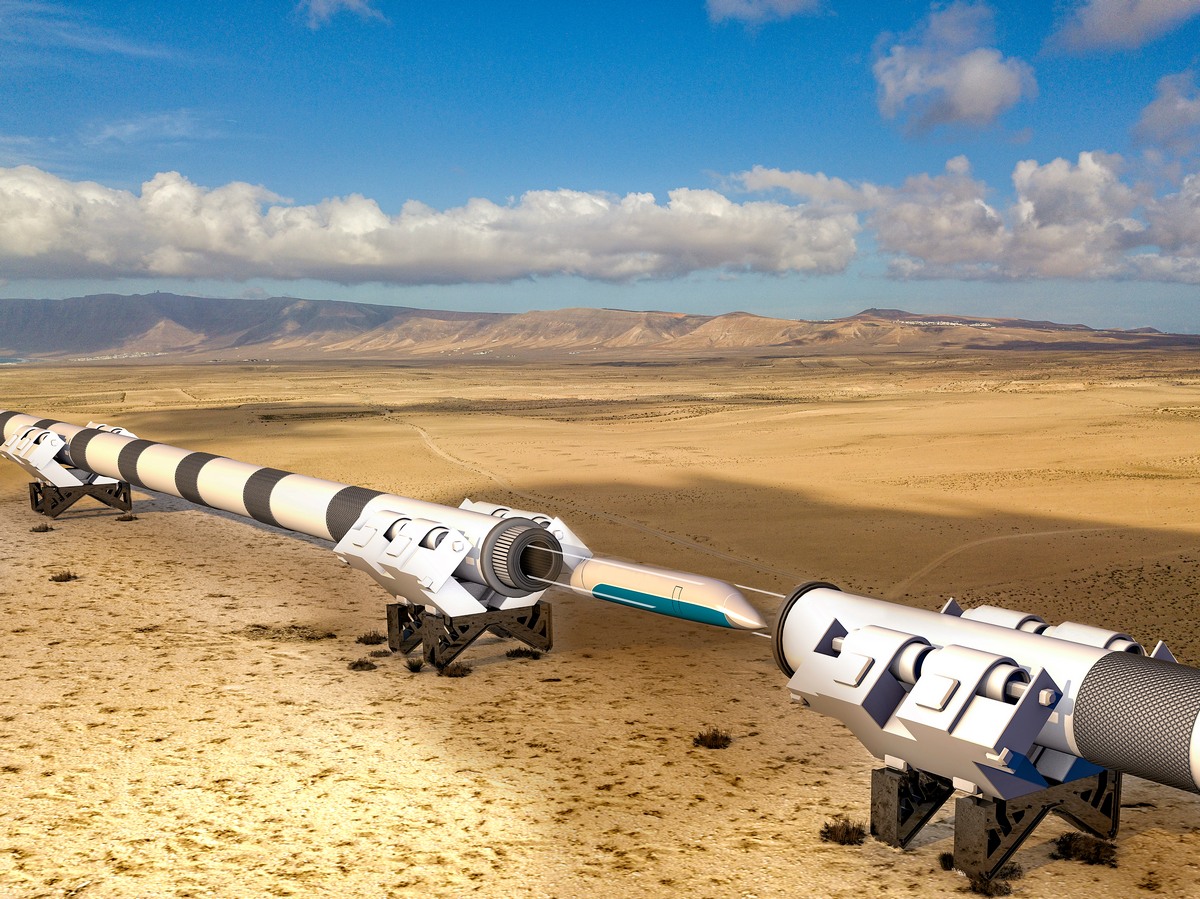 futuristic public transport