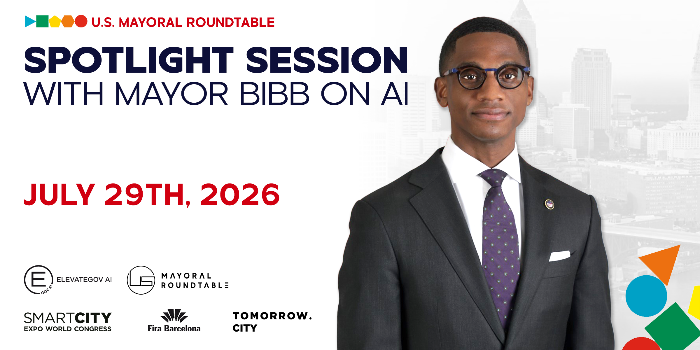 ElevateGov AI spotlight session with Mayor Justin Bibb of Cleveland
