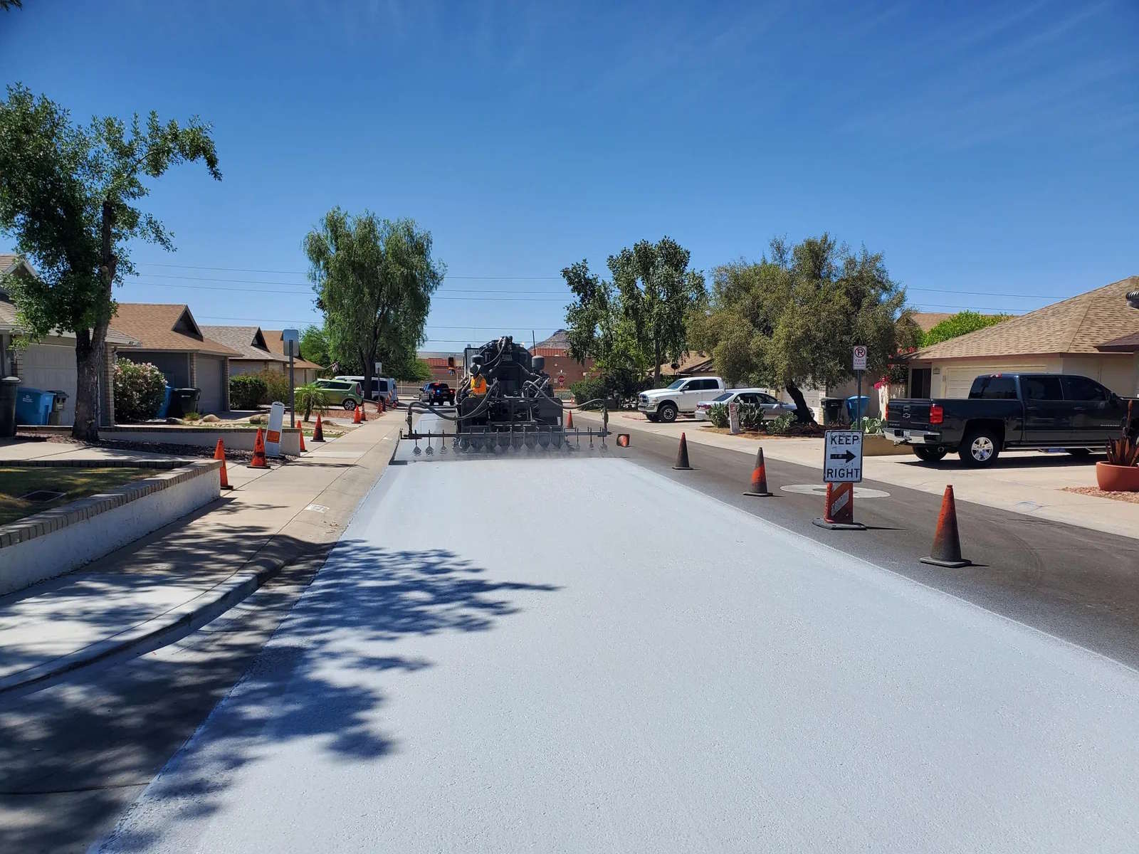 Cool pavements